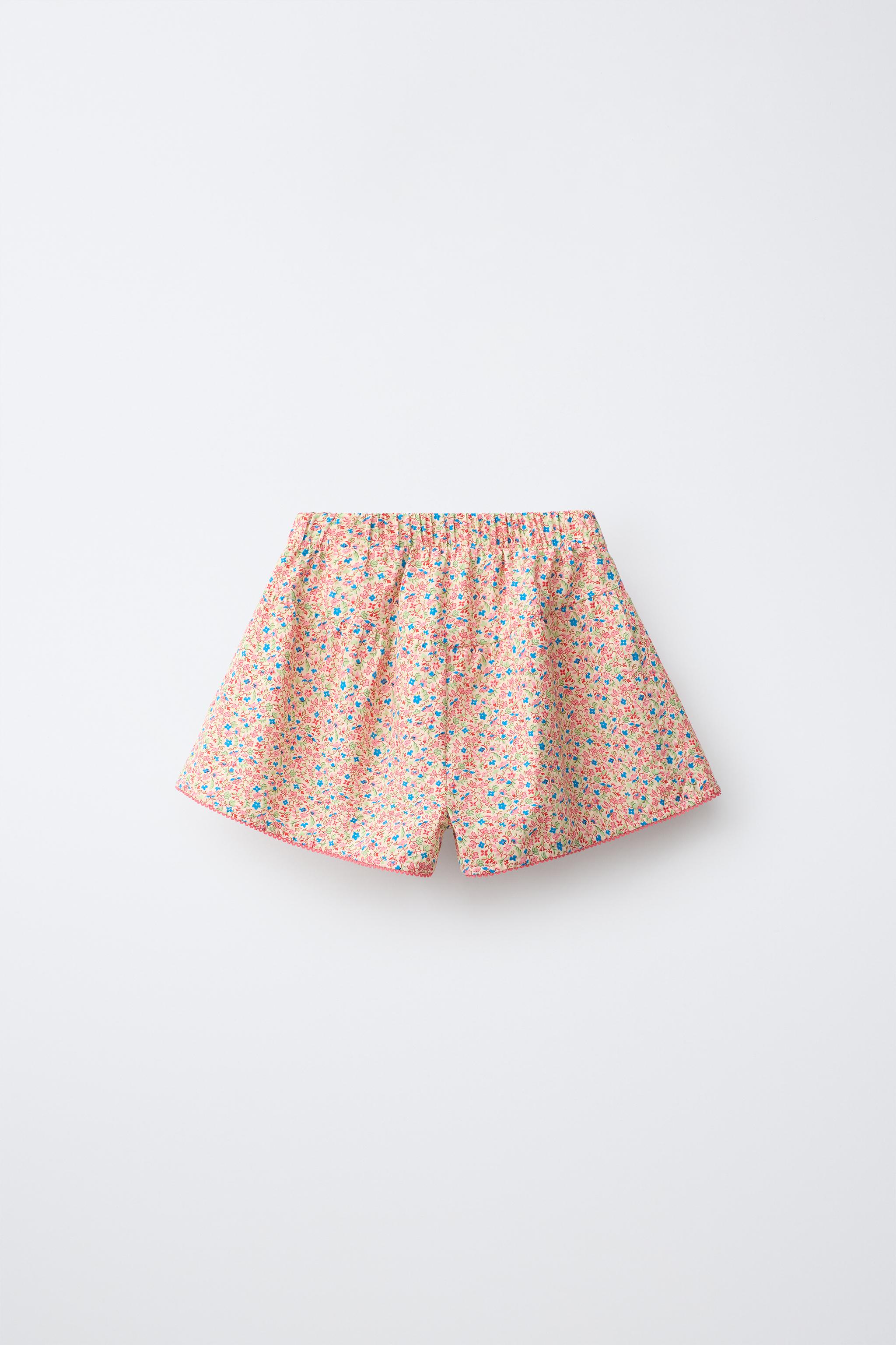FLORAL PRINT SHORTS